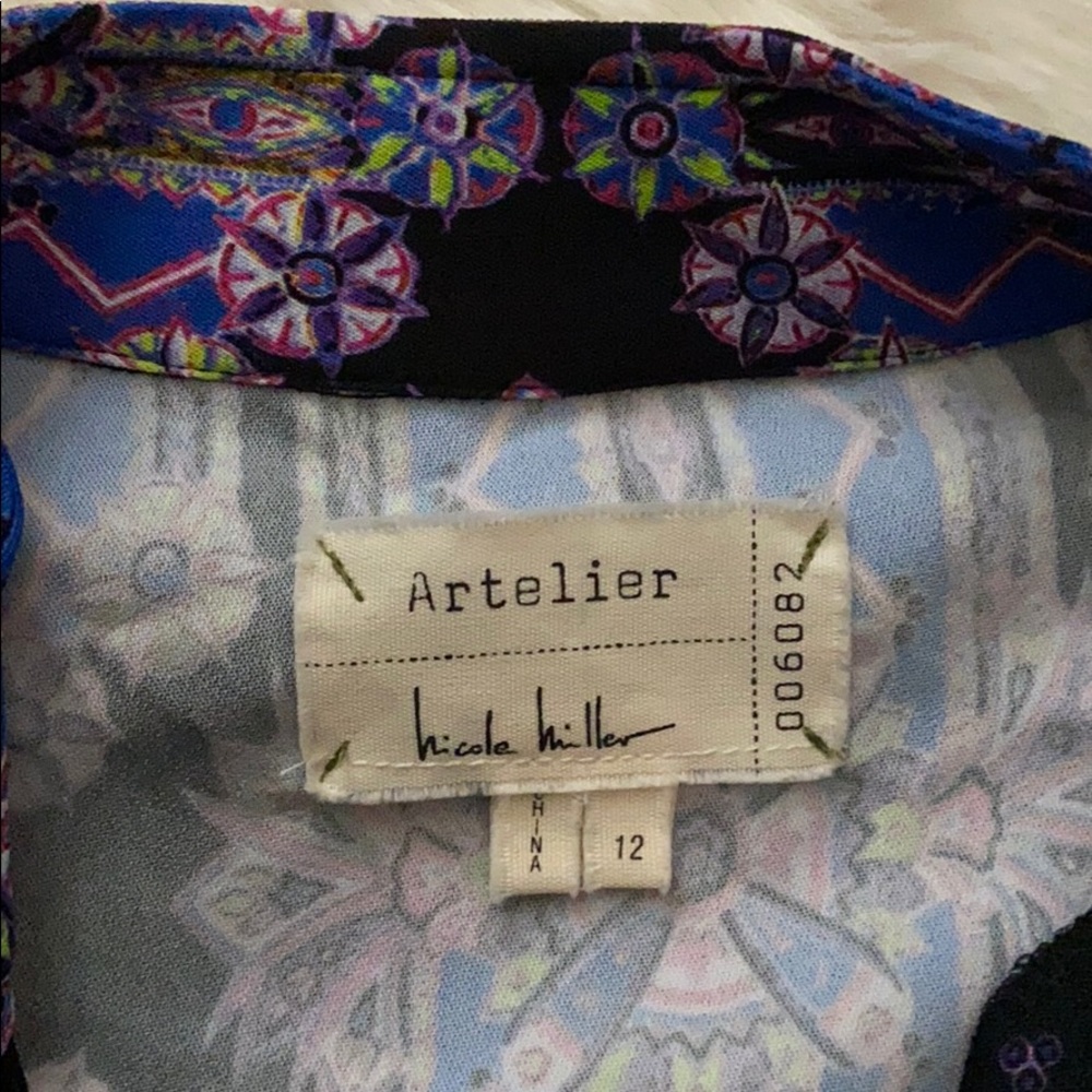 Nicole Miller Artelier Romper, Size 12 - Picture 7 of 12